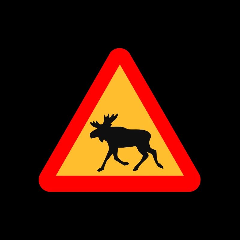 Elch Schild - Skandinavien