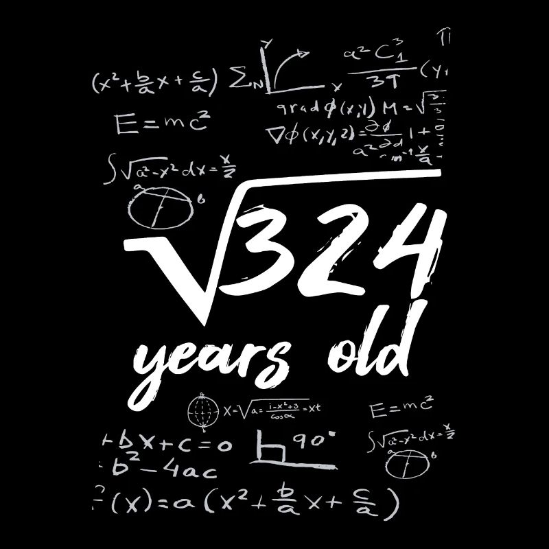 324 years old root mathematician 18 years