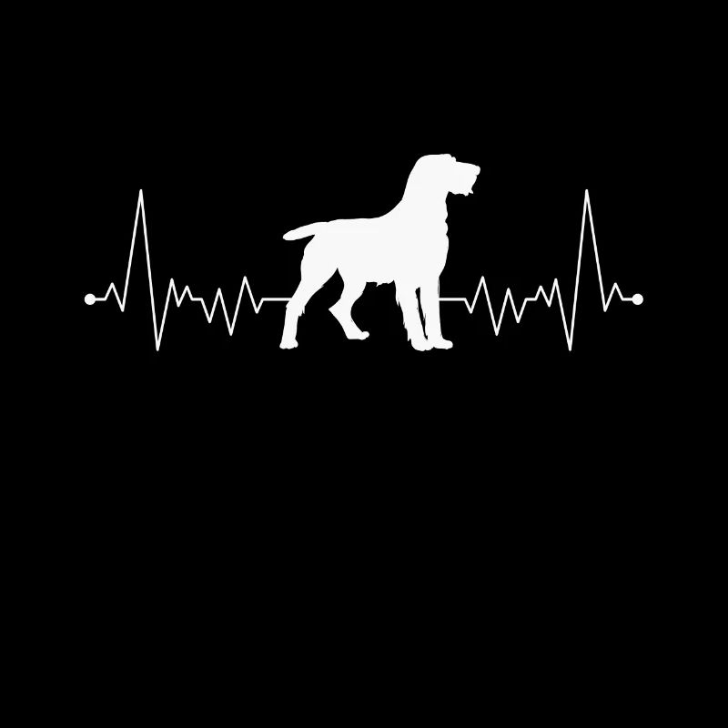Deutsch Drahthaar Herzschlag Jagdhund Hund