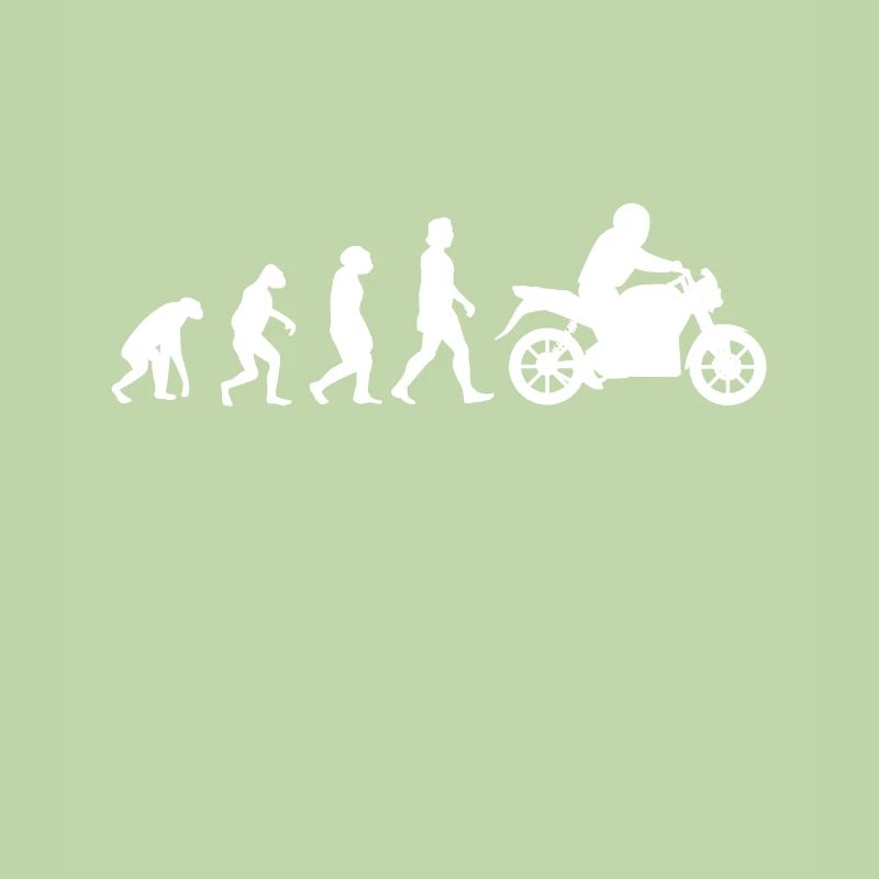 Motorcyclist Evolution Motorcycle Biker