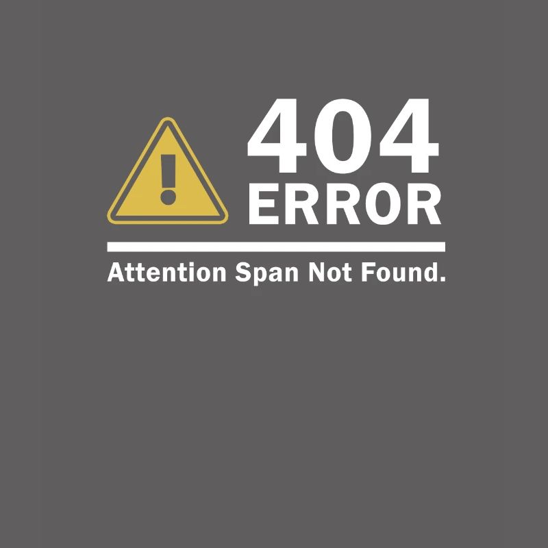 Attention Span Not Found 404 ERROR