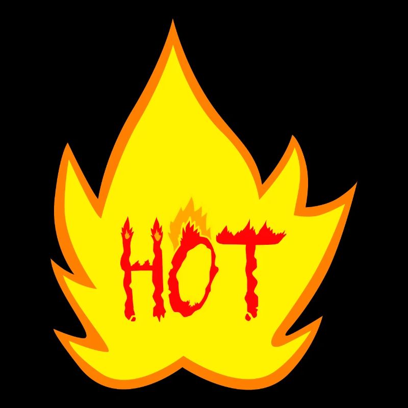 Hot Shirt ● Flickering Fire ● Gift