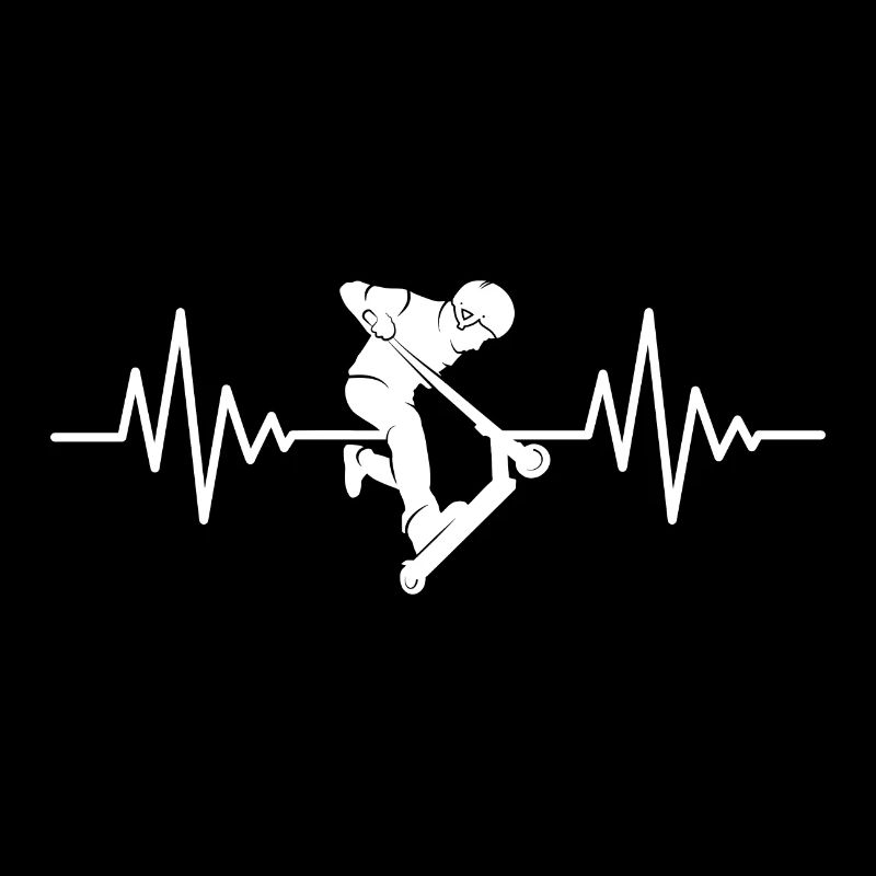 Stunt Scooter Tricks Heart Line Kick Scooter