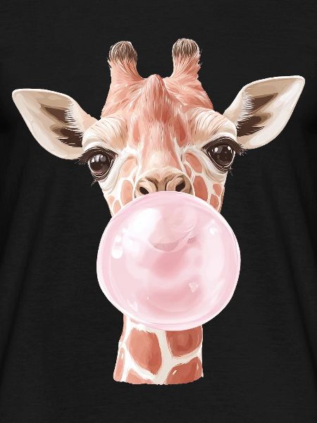 Funny Giraffe Bubble Gum