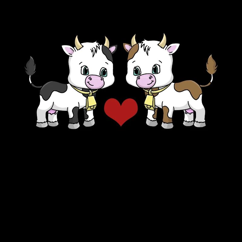 Les vaches s'aiment