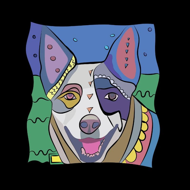 Australischer Artwork-Hund