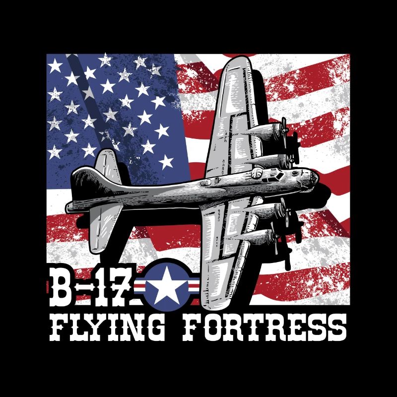 B17 Flying Fortress Bomber WW2 Flugzeug Luftwaffe