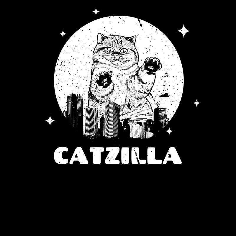 Chat monstre japonais Catzilla