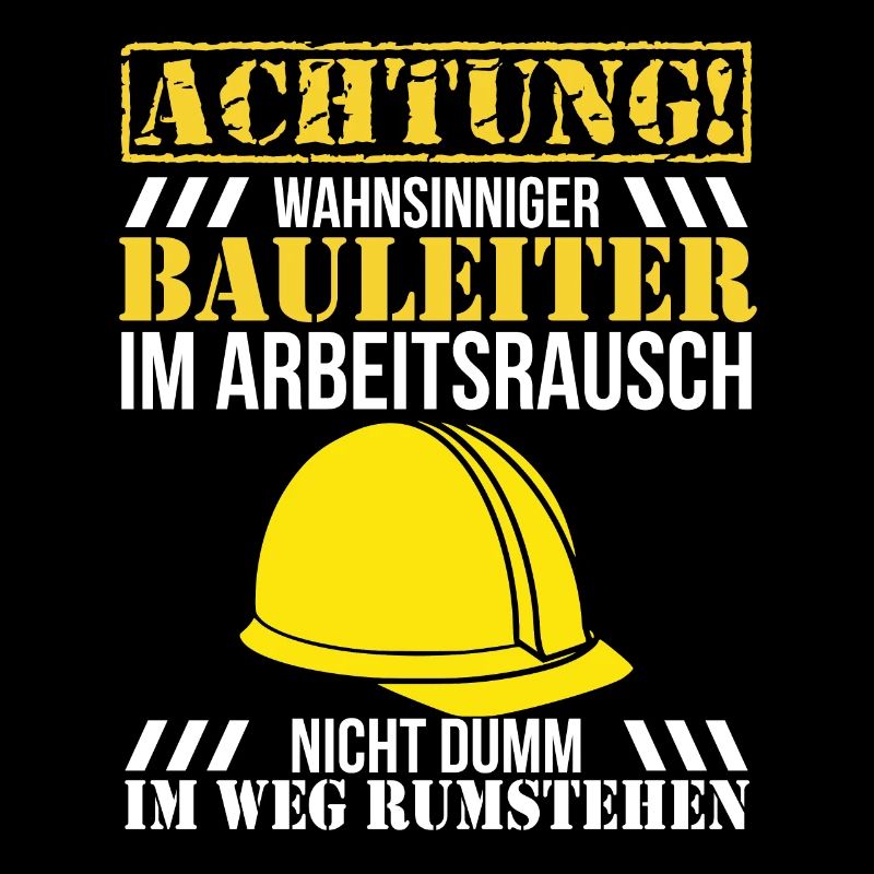 Bauleiter Baustelle Bauherr Geschenk