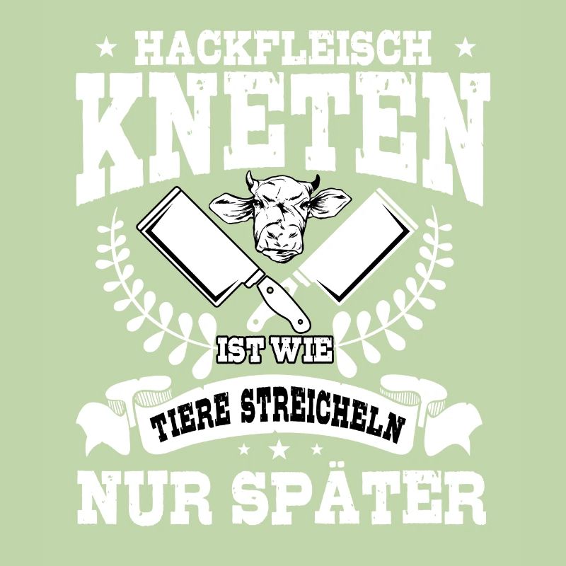 Fleischer Metzger Geschenk, BBQ, Hackfleisch