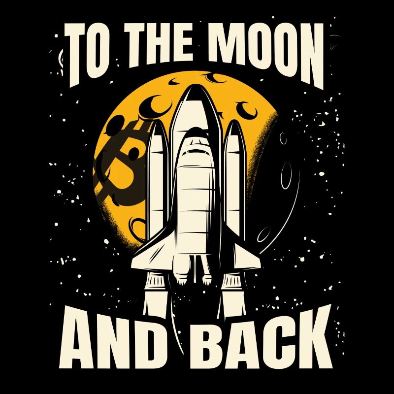 Bitcoin, crypto-monnaie, Crypto Vers la Lune
