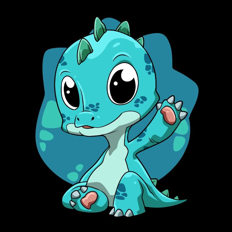 Niedlicher Dino Dinosaurier Kinder