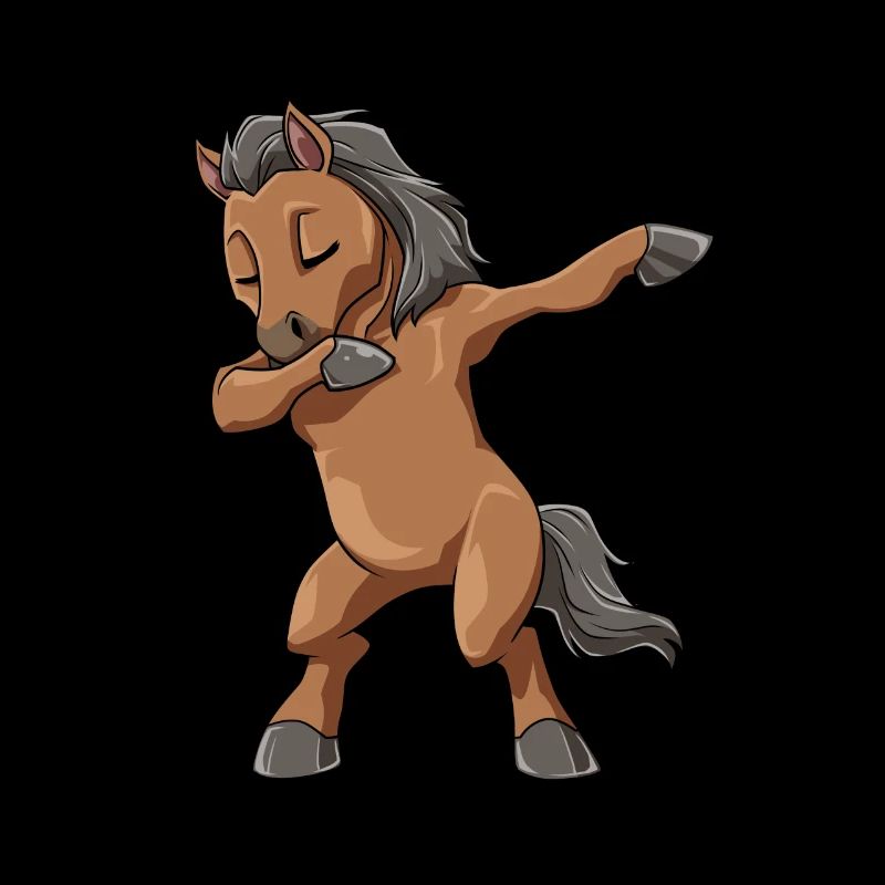 Dabbing Pferd Dab Tanzen Tanz