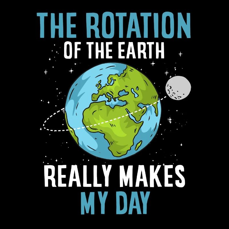 Earth rotation, really makes my day