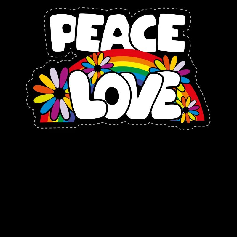 Friedensliebe Hippie