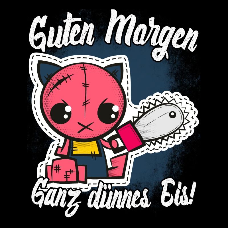 Guten Morgen ganz dünnes Eis