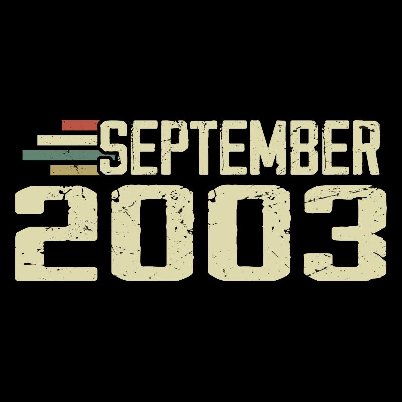 September 2003 Vintage Geschenkidee September 2003