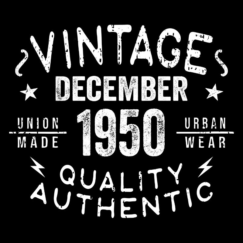 December 1950 - Great since December 1950