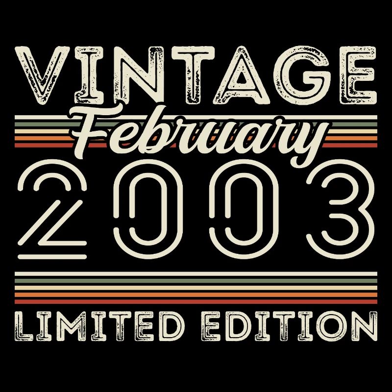 February 2003 Anniversary Gift - February 2003
