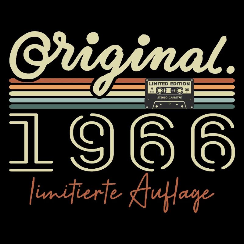Original 1966 Vintage 1966 Birthday Retro 1966
