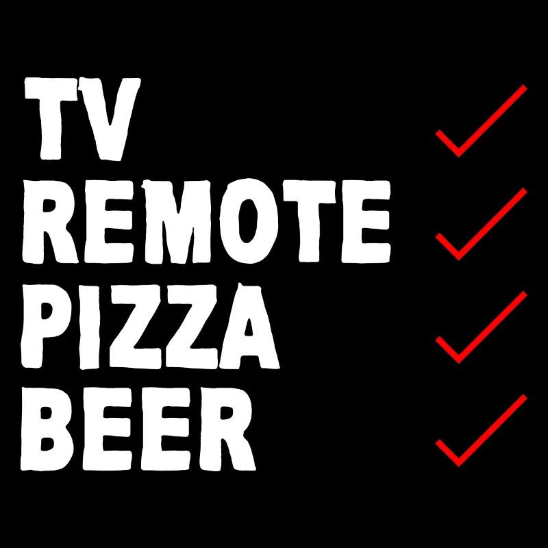 Tv Remote Pizza Beer 2