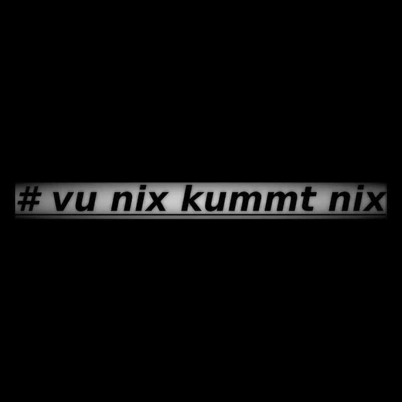 Rien rien kummt rien