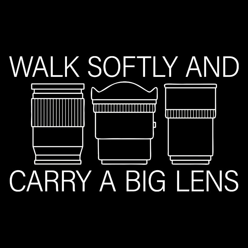 Walk Softly And Carry A Big Lens