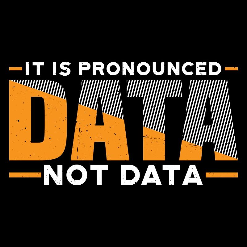 it is pronounced data not data 3