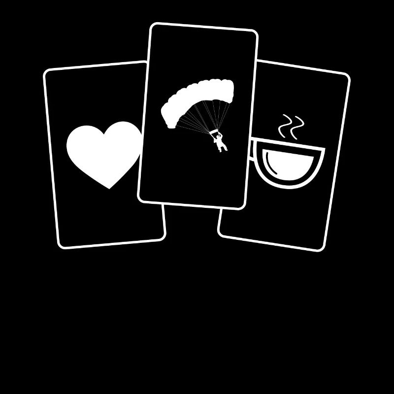 Heart - Coffee - Paragliding -