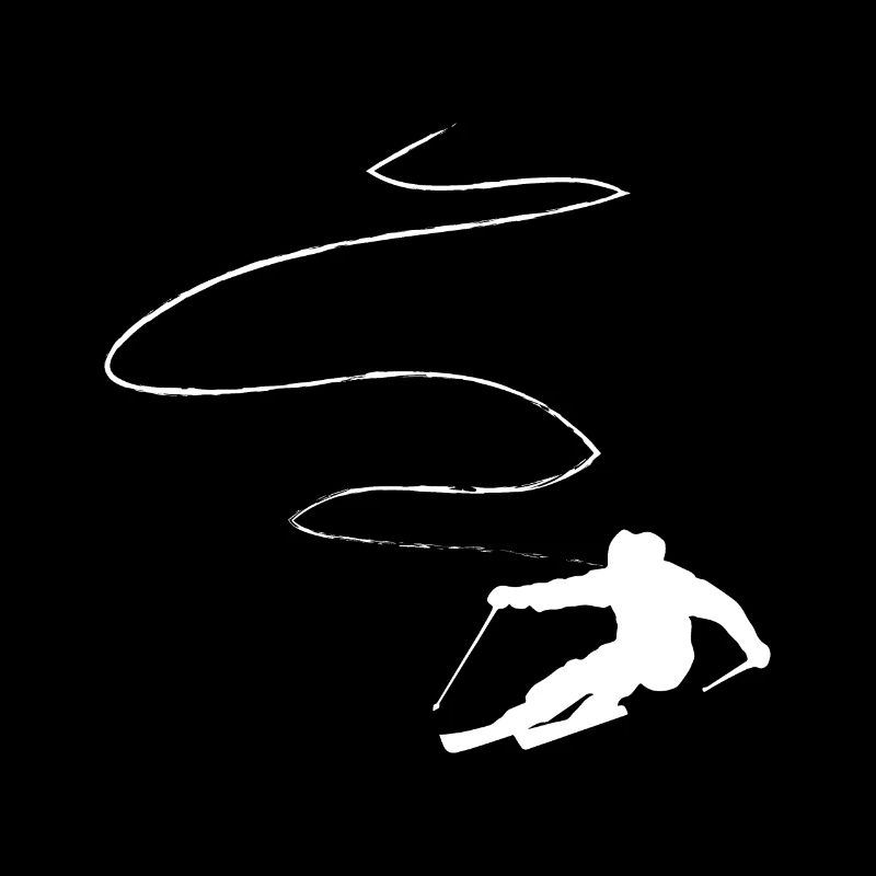 Curve Line - Skiing - (5)