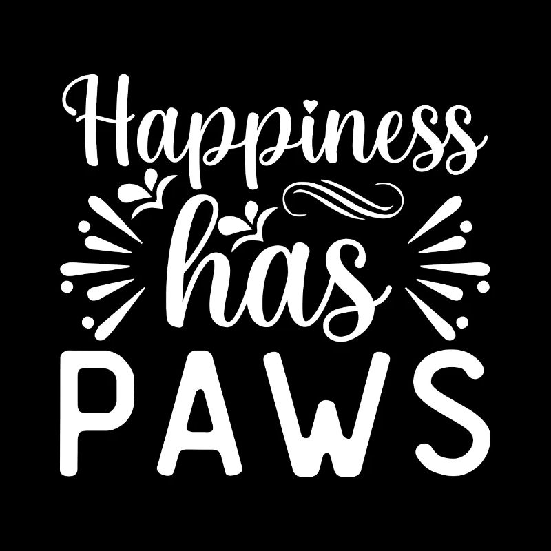 Luck has paws - shinning