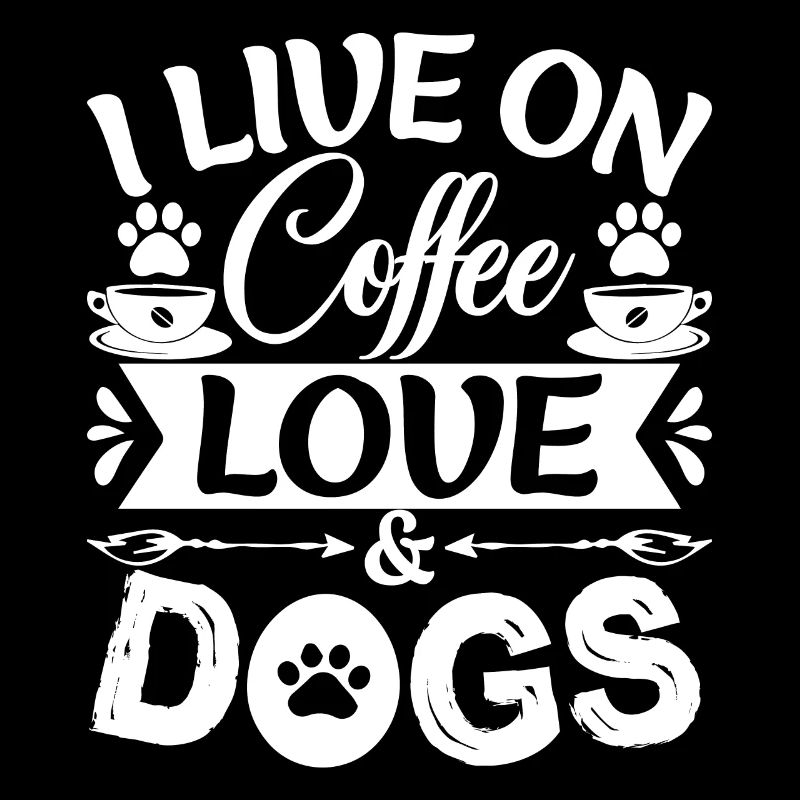 Je vis de l’amour du café _ Chiens