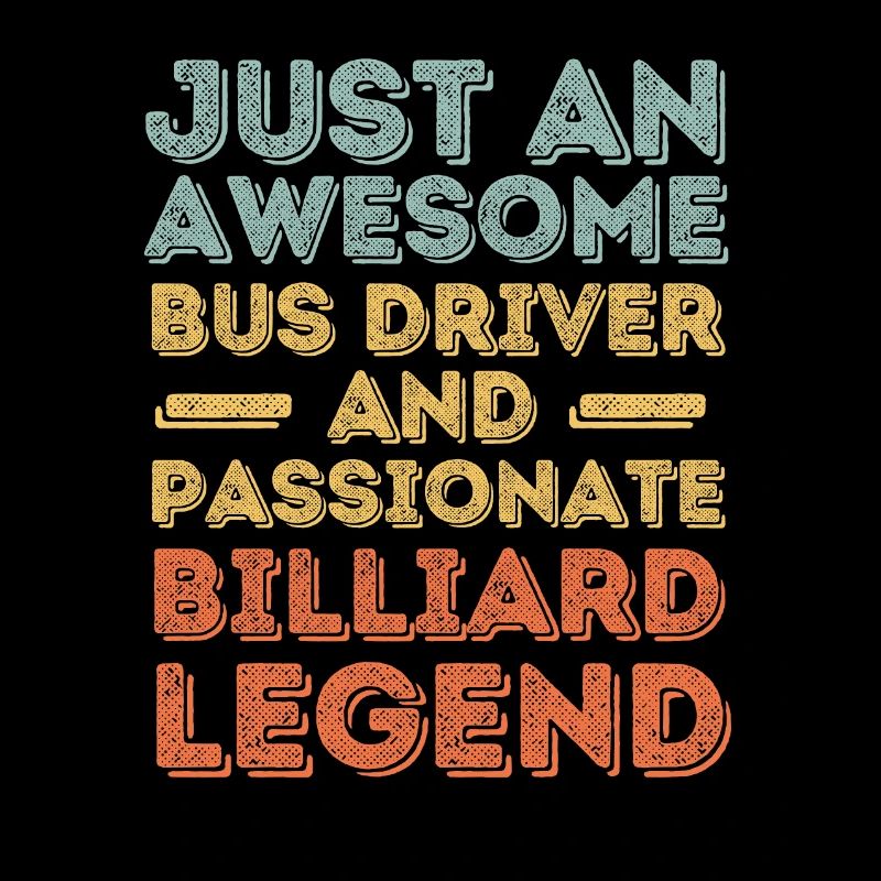 Bus driver billiards retro