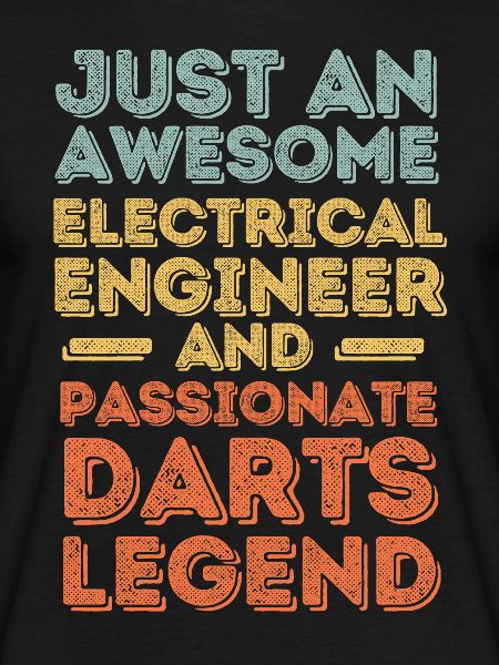 Electrical Engineer Darts retro