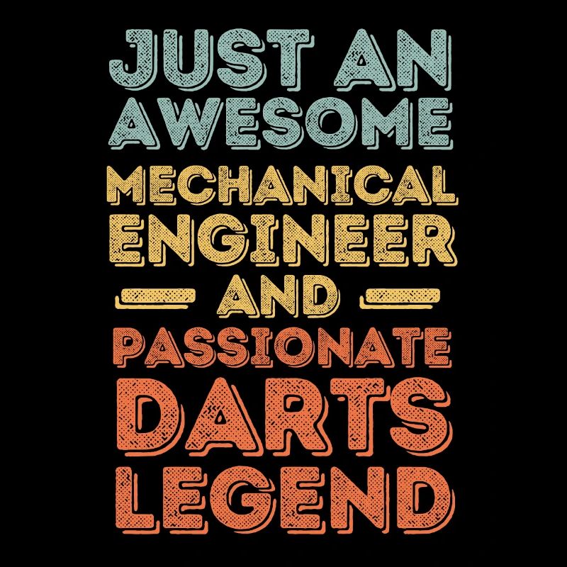Mechanical Engineer Darts retro