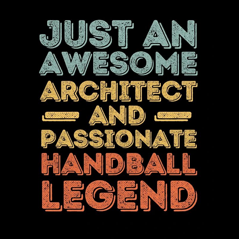 Architecte Handball rétro