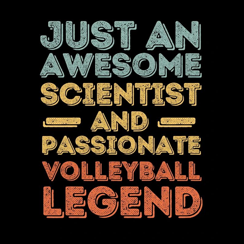Scientist Volleyball retro