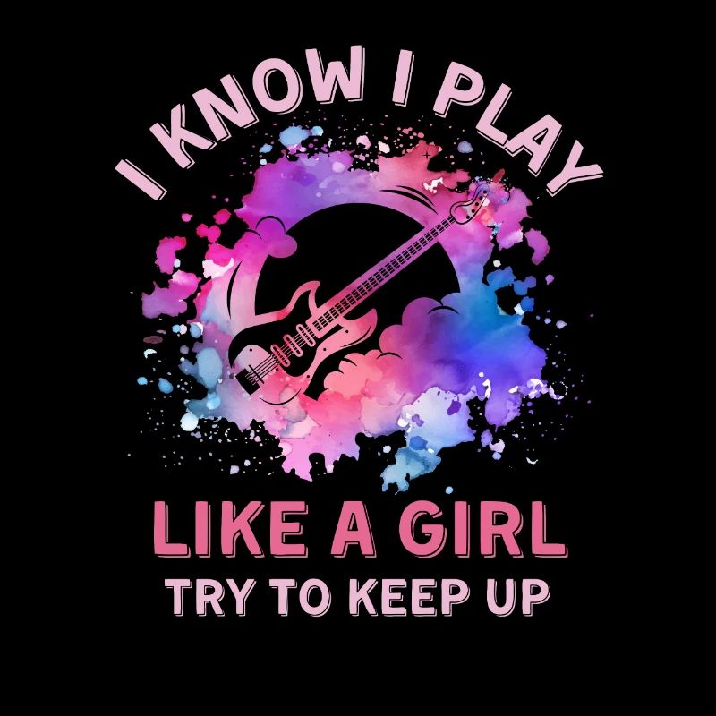 Frauen Gitarre Mädchen