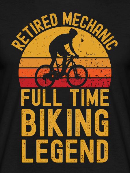 Retired mechanic biking legend