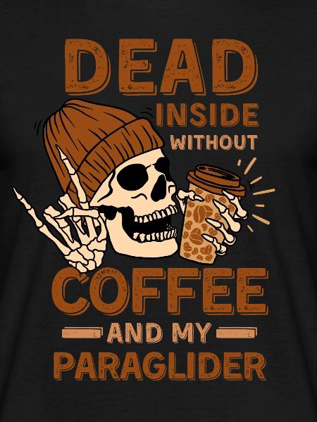 Coffee Paragliding skeleton