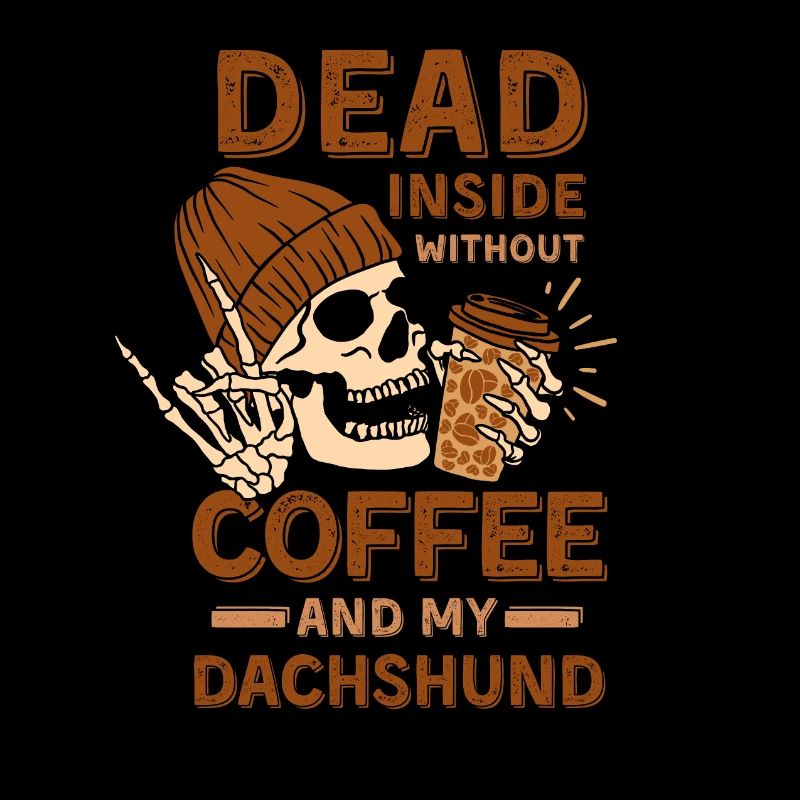 Amateur de café teckel