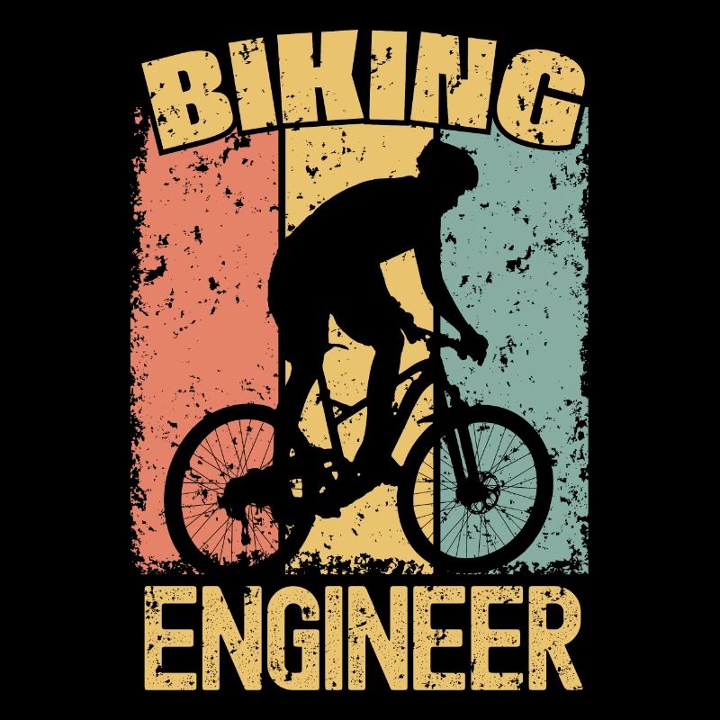 Biking Engineer retro