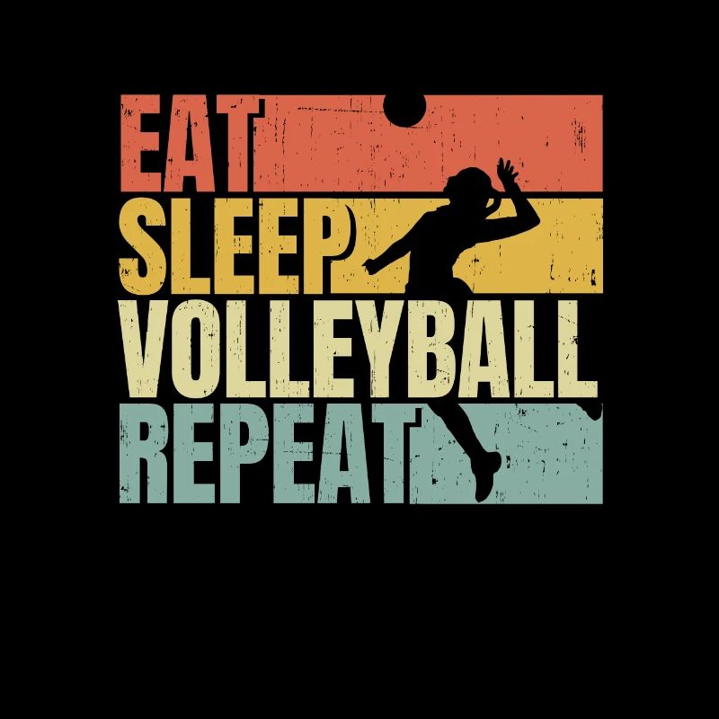 Manger dormir Volleyball répéter