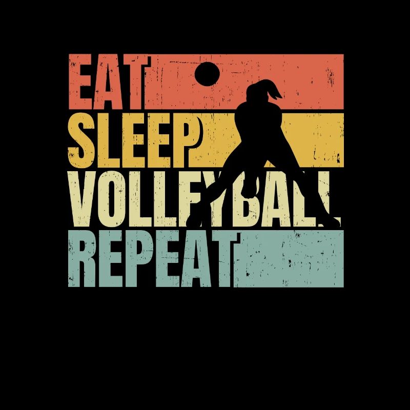 Manger dormir Volleyball répéter