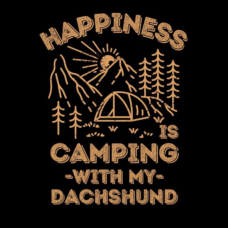 Camping avec teckel