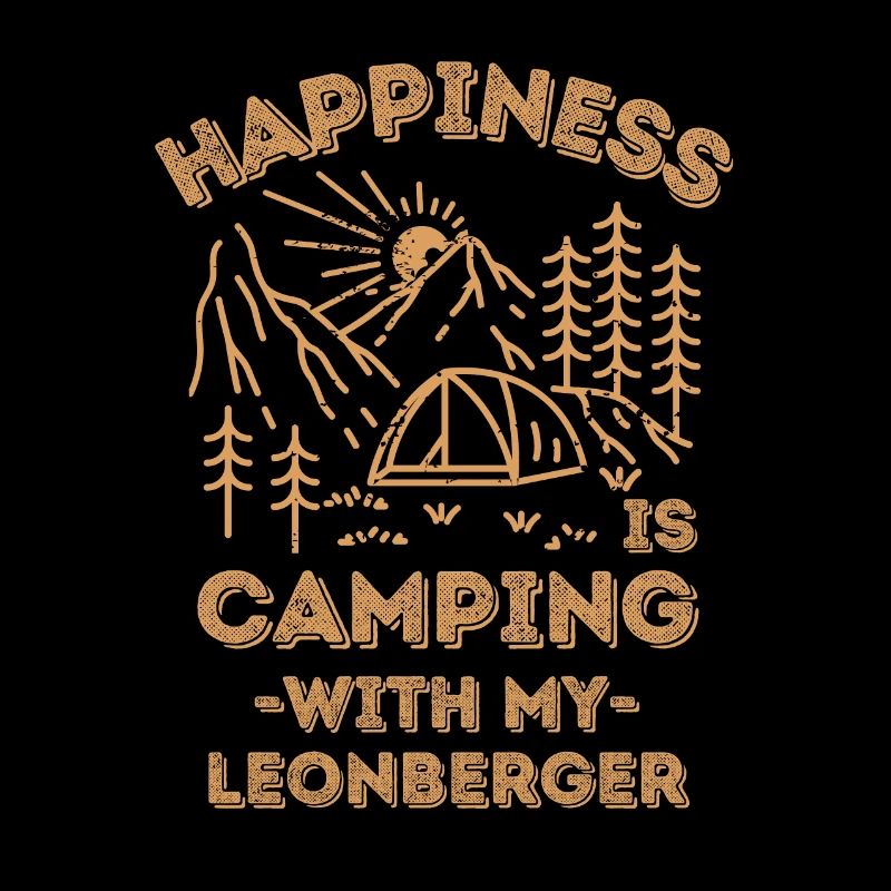 Camping mit Leonberger