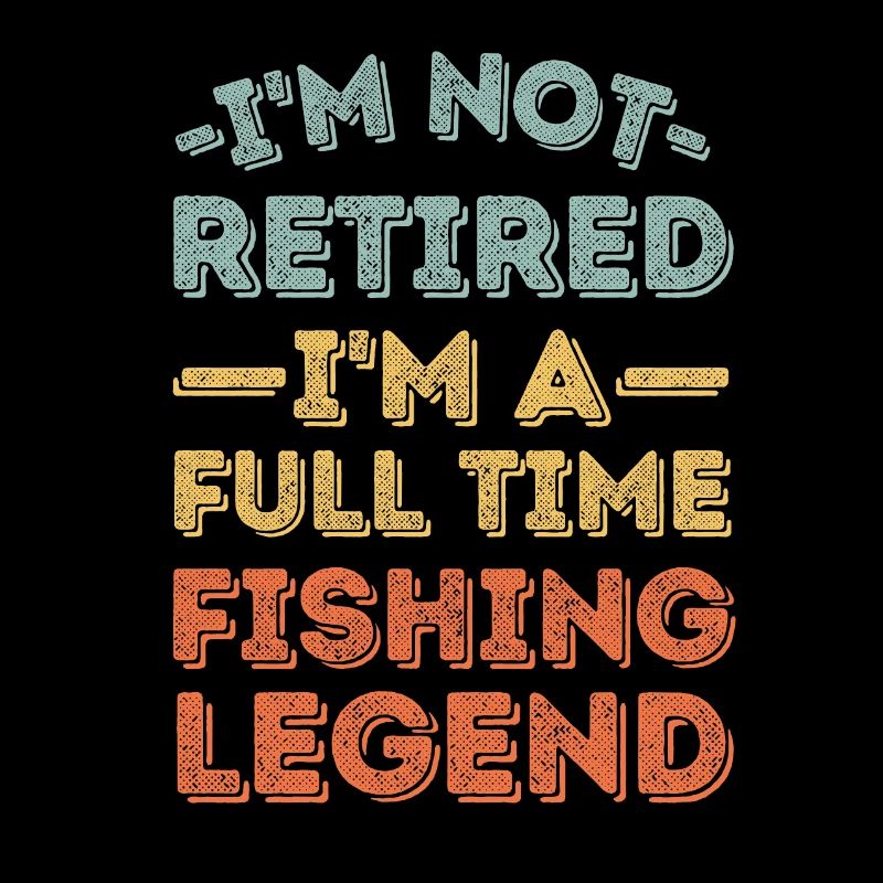 Retraité et légende de la pêche