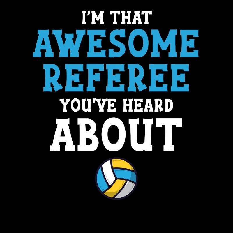 I'm the great referee you've come from.