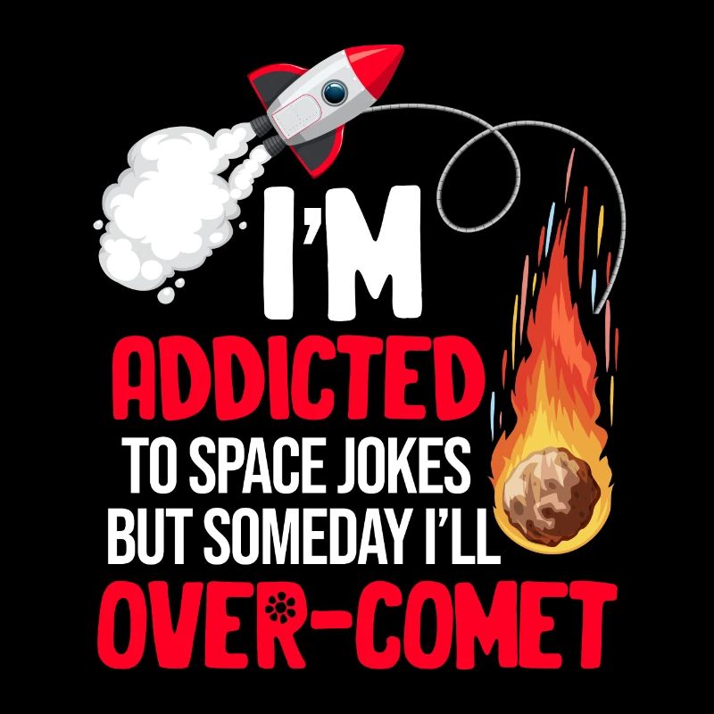 Je suis accro aux blagues sur l’espace, mais une chose