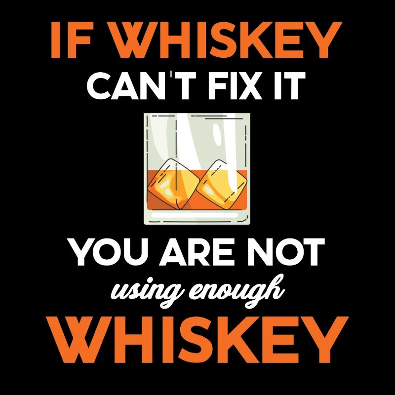 If whiskey can't fix the problem,